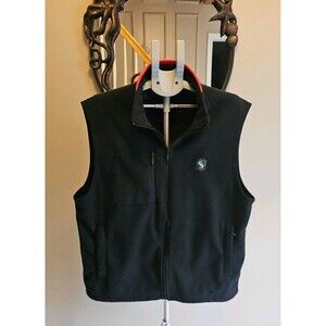 Polo Golf Ralph Lauren Fleece Vest Black XL Glenmaura National Golf Club Logo